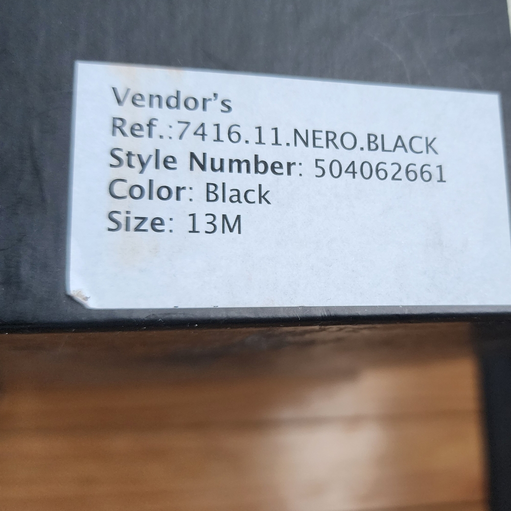 Cifinelli Men’s Black Suede Slip-On Loafers.Size 13 New With Box - Picture 7 of 9